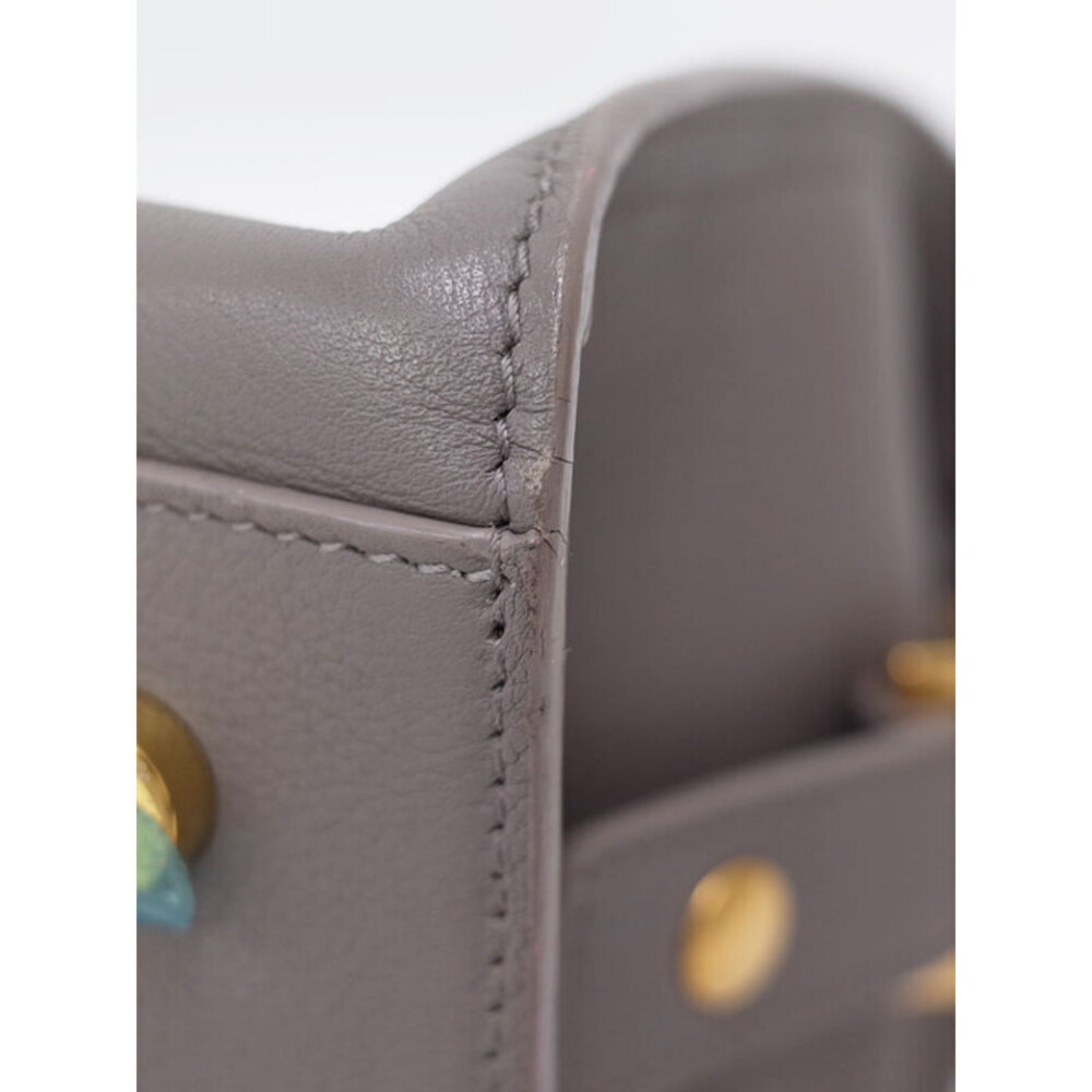 SAINT LAURENT PARIS Cabas 2WAY Leather Handbag - Picture 7 of 9